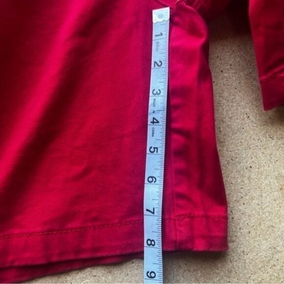 Mens US Polo Assn. Red Shorts Elastic Waist Drawstring 98% Cotton/2% Spandex 2XL - Picture 10 of 10